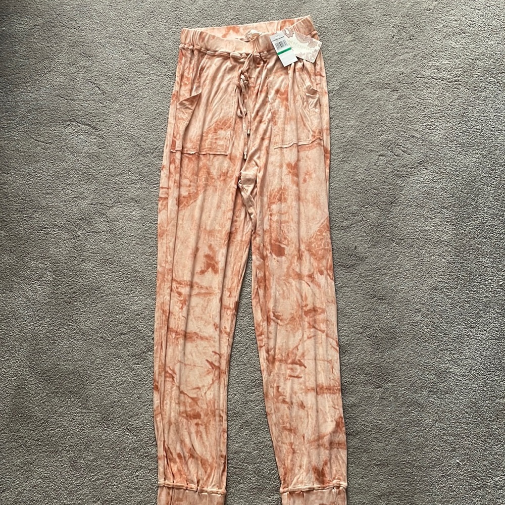 Thin ribbed joggers